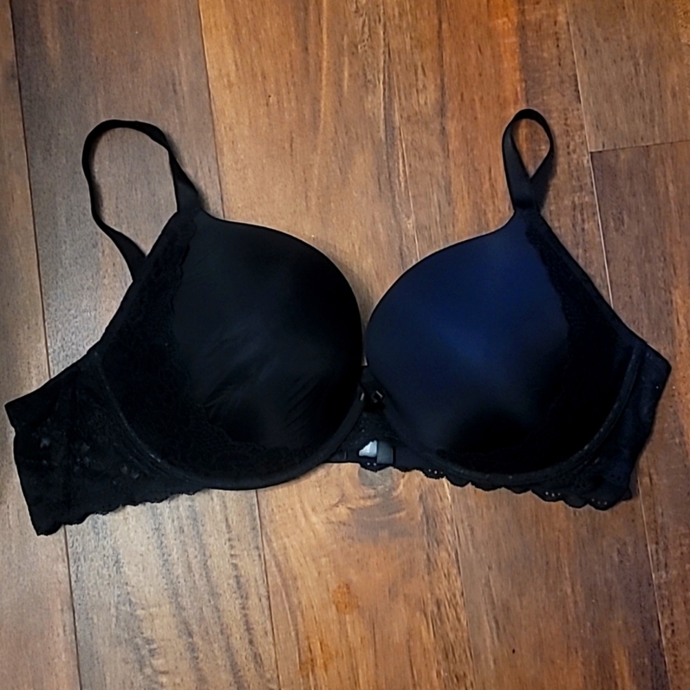 💖 3/$63 NWOT Torrid Plunge Black Push-Up Bra